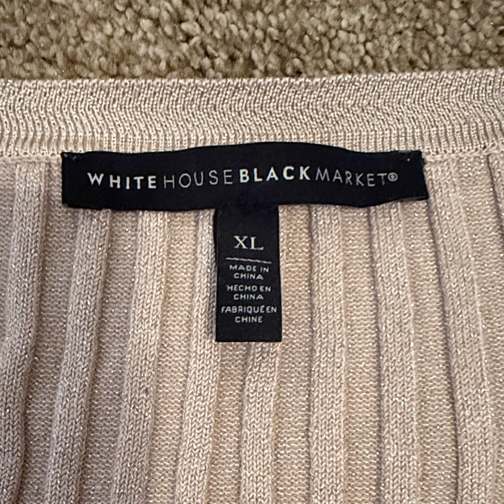 V-Neck Ribbed Sweater - Picture 2 of 3
